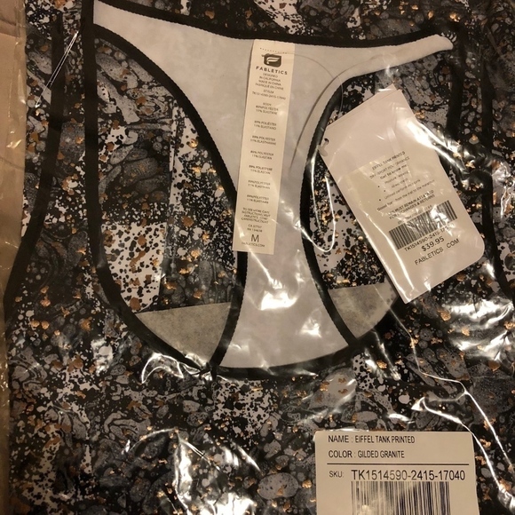 Fabletics Eiffel Tank NWT - Picture 3 of 3